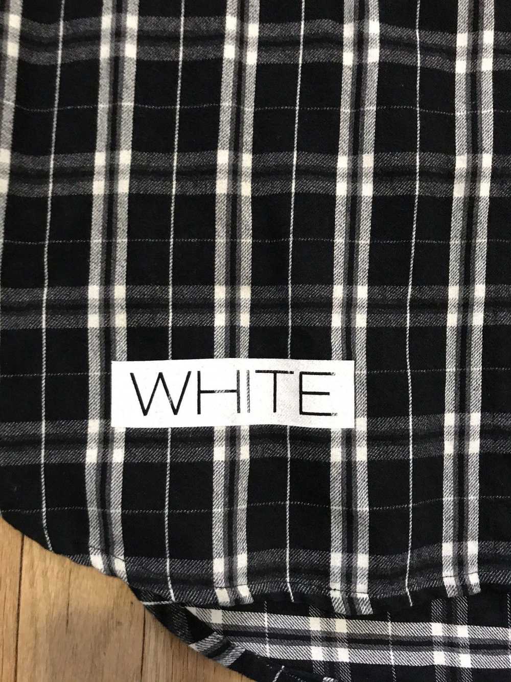 Off-White OFF-WHITE Flannel Check Shirt - image 5