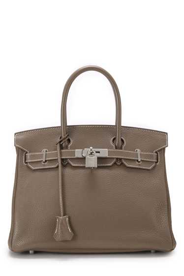 Etoupe Clemence Birkin 30