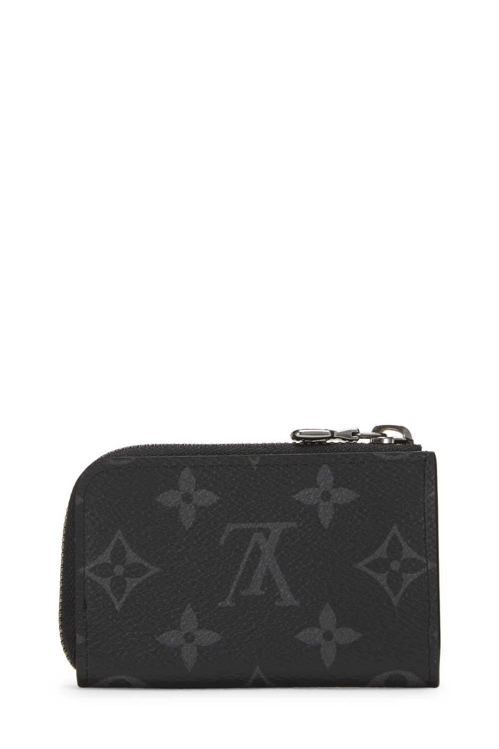 Black Monogram Eclipse Canvas Porte Monnaie Jour - image 3