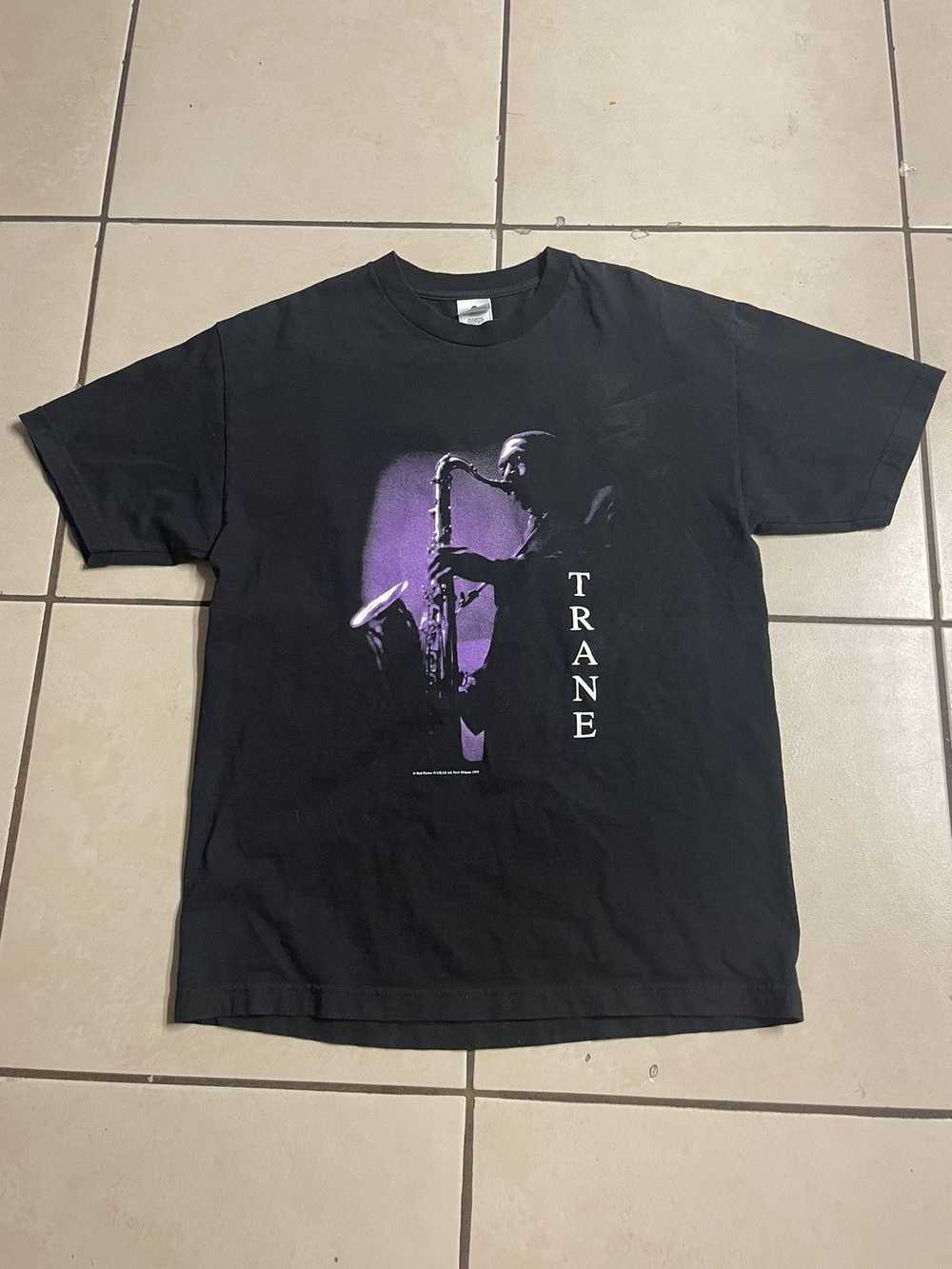 Vintage Vintage 90s John Coltrane Tee - image 1