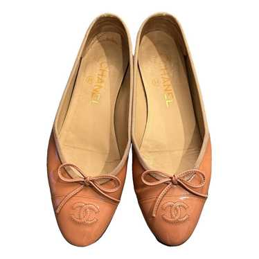 Chanel Patent leather ballet flats