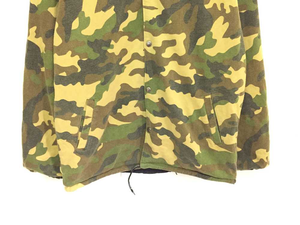 Bape Woodland Camo Reversible Coach Jacket - image 4