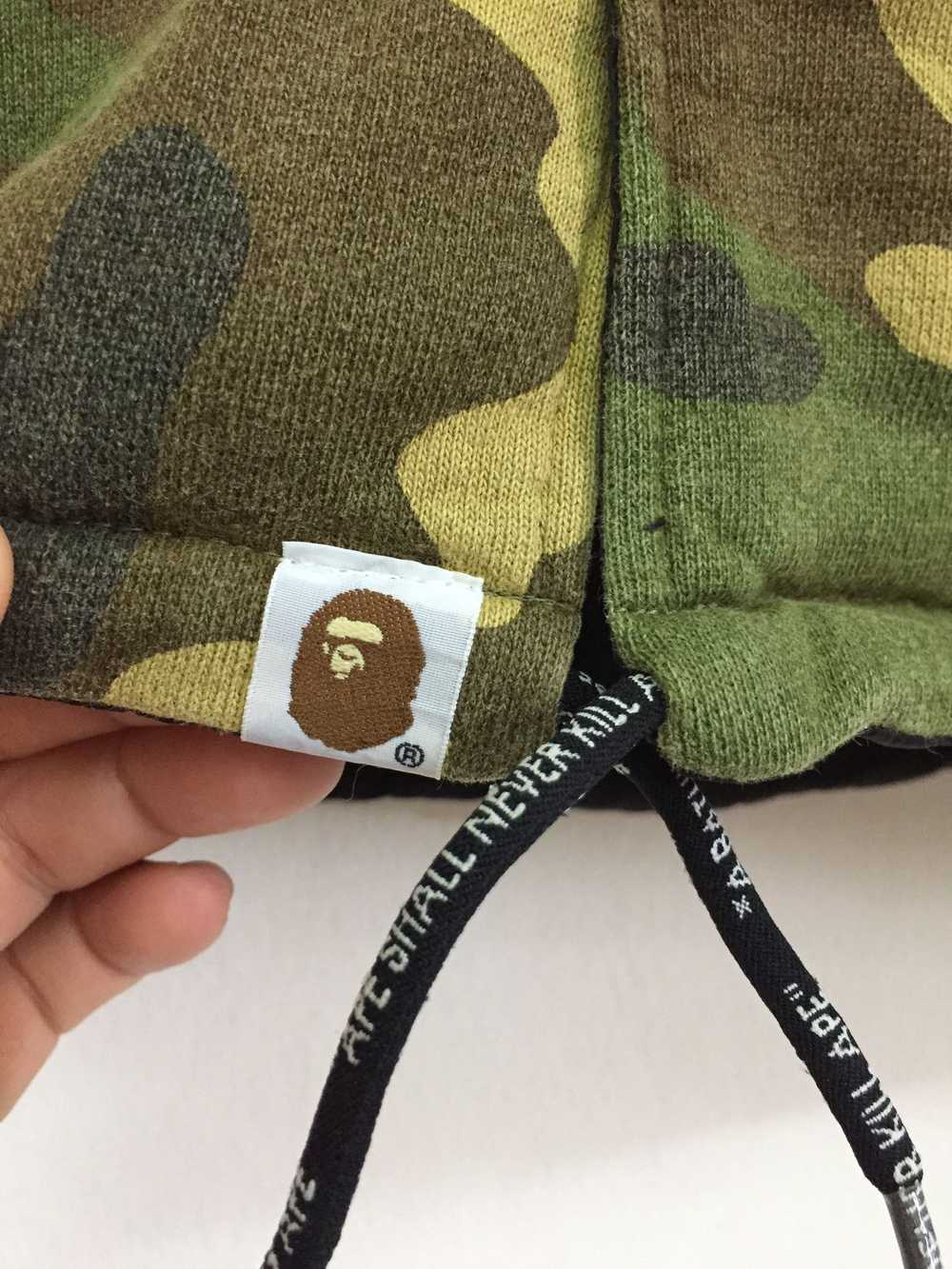 Bape Woodland Camo Reversible Coach Jacket - image 5