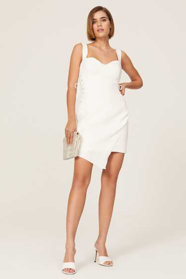 Nicholas Christina Side Tie Mini Dress