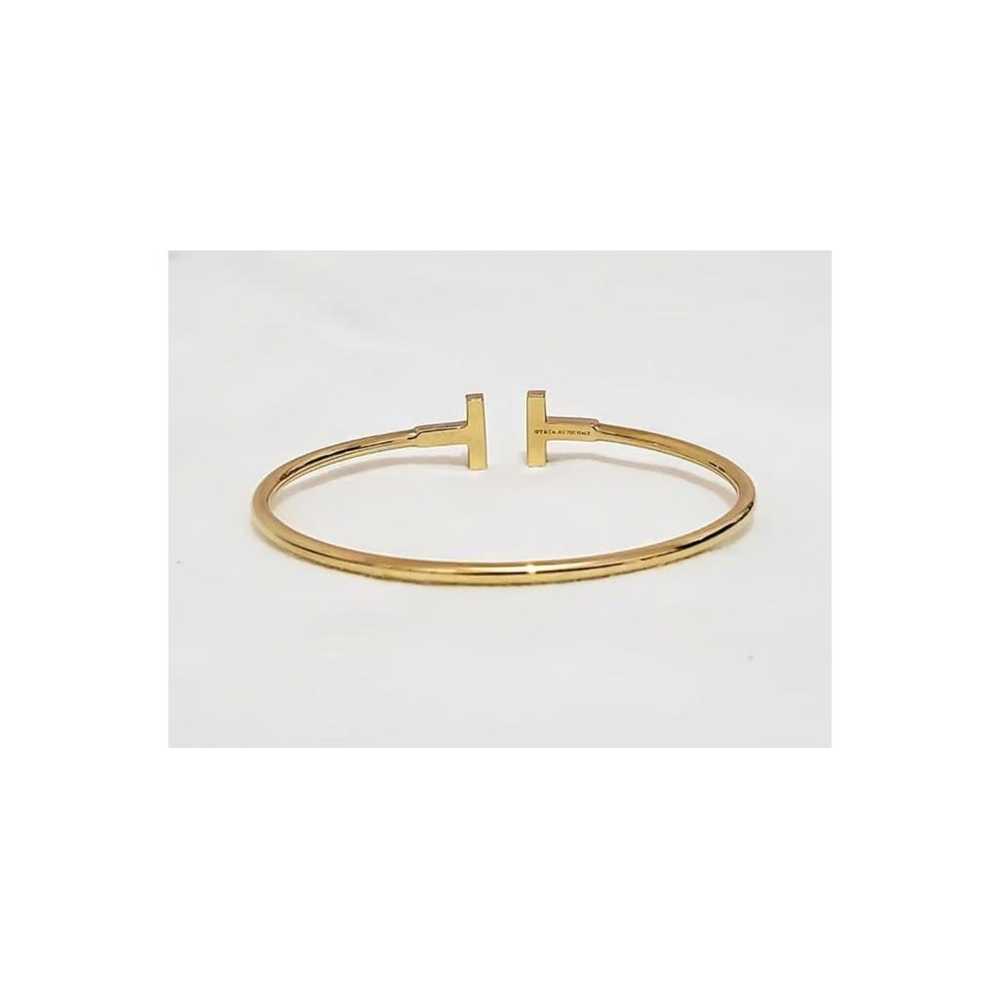 Tiffany & Co Tiffany T yellow gold bracelet - image 2