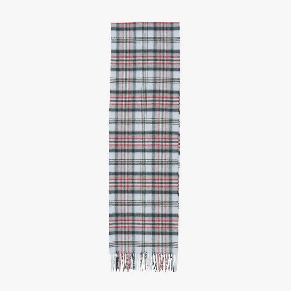 Johnstons of Elgin Cashmere Check Scarf - image 1