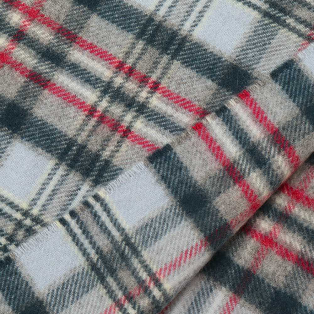 Johnstons of Elgin Cashmere Check Scarf - image 3