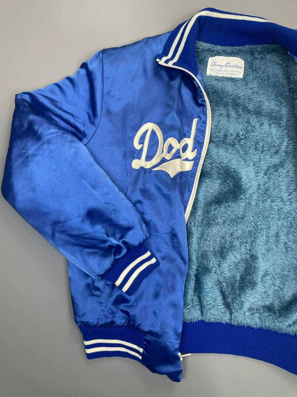 AS-IS MLB LOS ANGELES DODGERS ZIP UP COLLARED BAS… - image 7