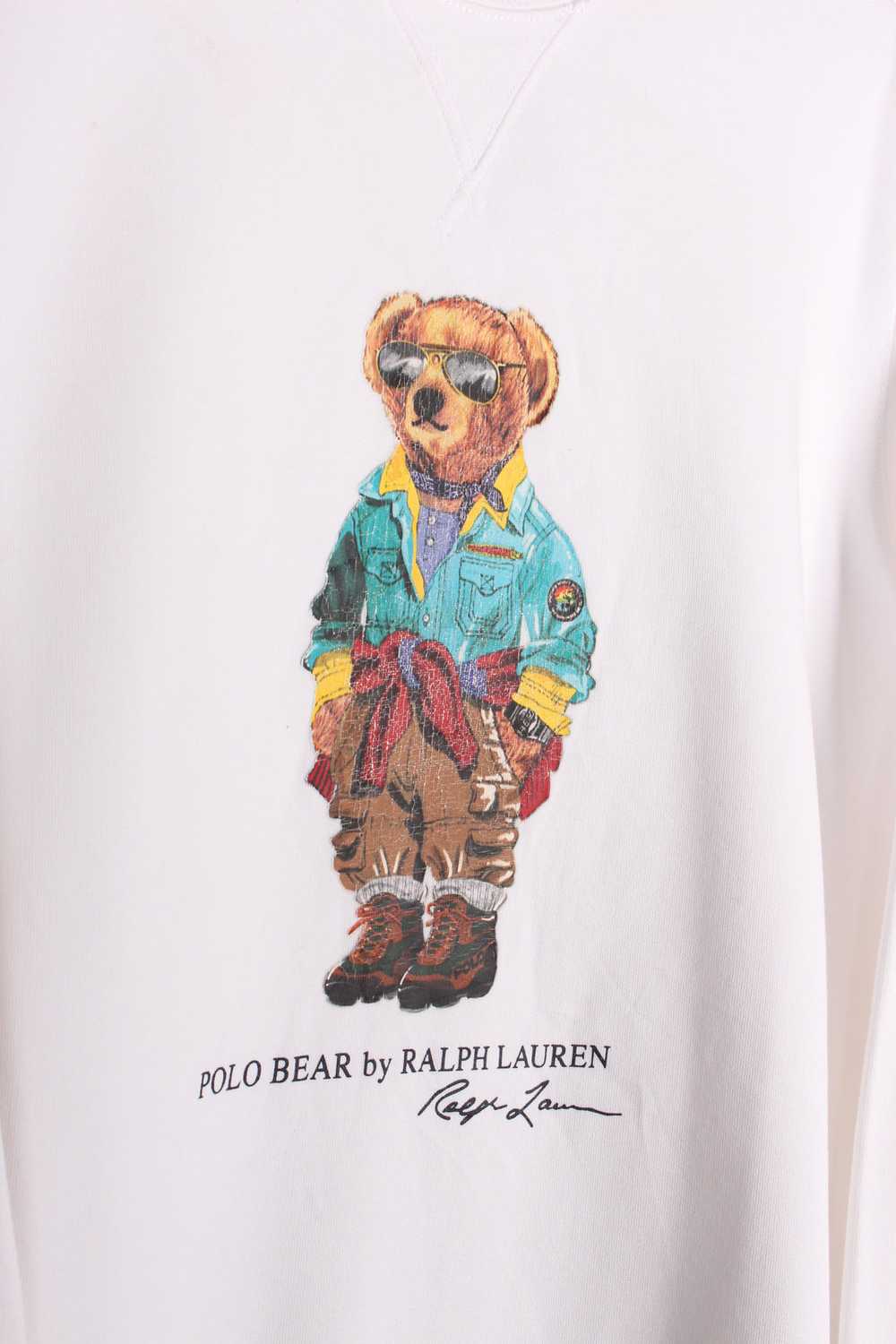 Ralph Lauren Polo Bear Sweatshirt Medium - image 2