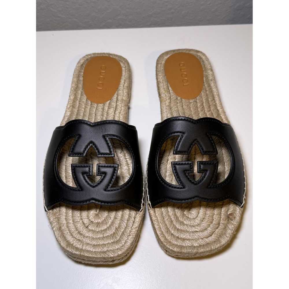 Gucci Leather espadrilles - image 9