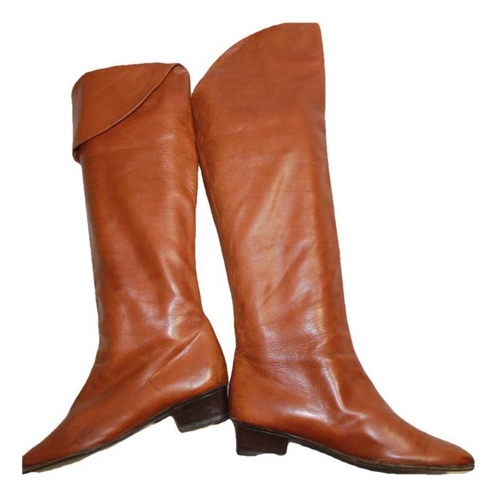 Compagnia Italiana Leather riding boots - image 1