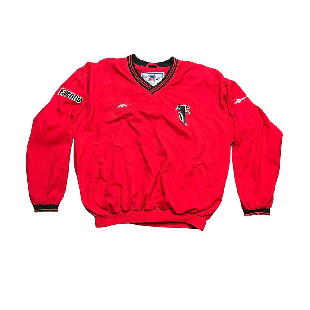 Vintage 90s Atlanta Falcons Reebok Pullover Jacke… - image 1