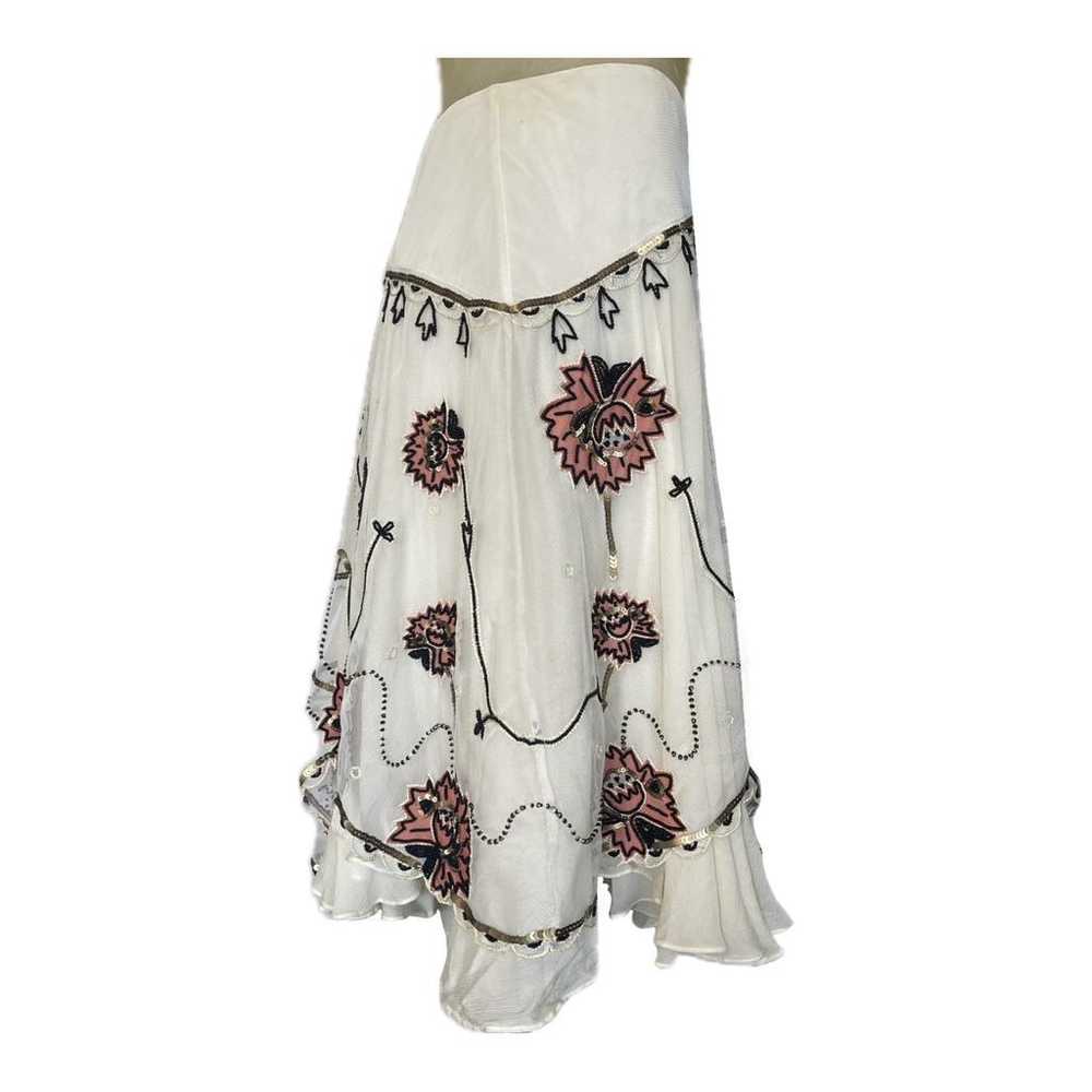 Temperley London Silk mid-length skirt - image 4