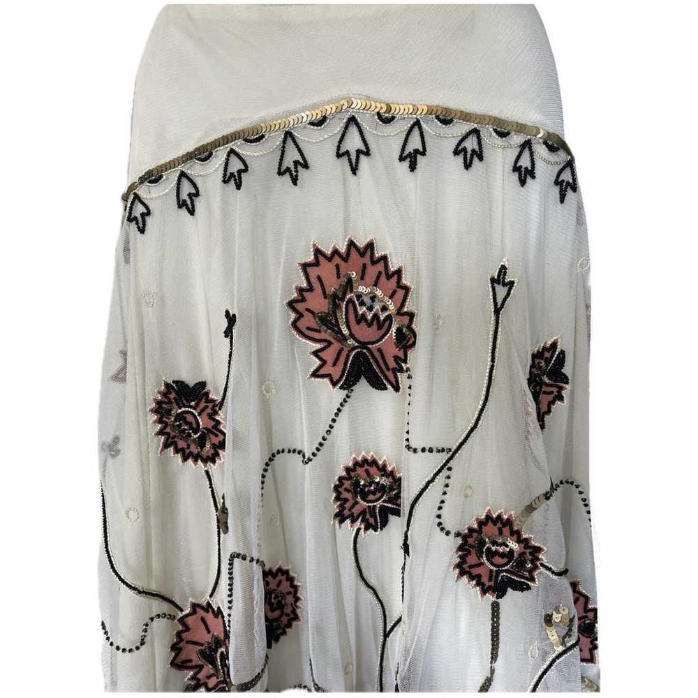 Temperley London Silk mid-length skirt - image 8