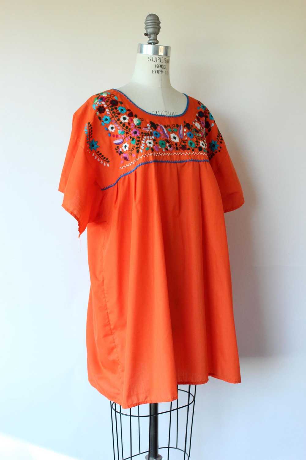 Vintage 1970s 1980s Volup XXL Artisanias Orange M… - image 5