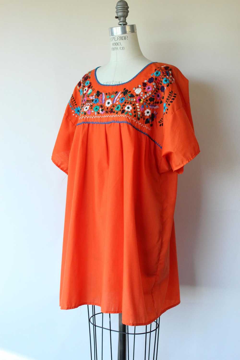 Vintage 1970s 1980s Volup XXL Artisanias Orange M… - image 7