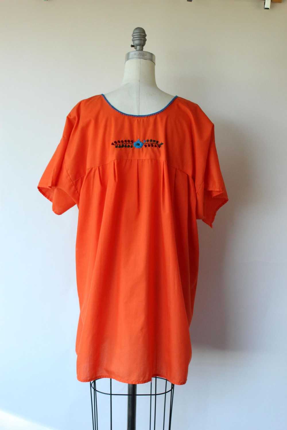 Vintage 1970s 1980s Volup XXL Artisanias Orange M… - image 8