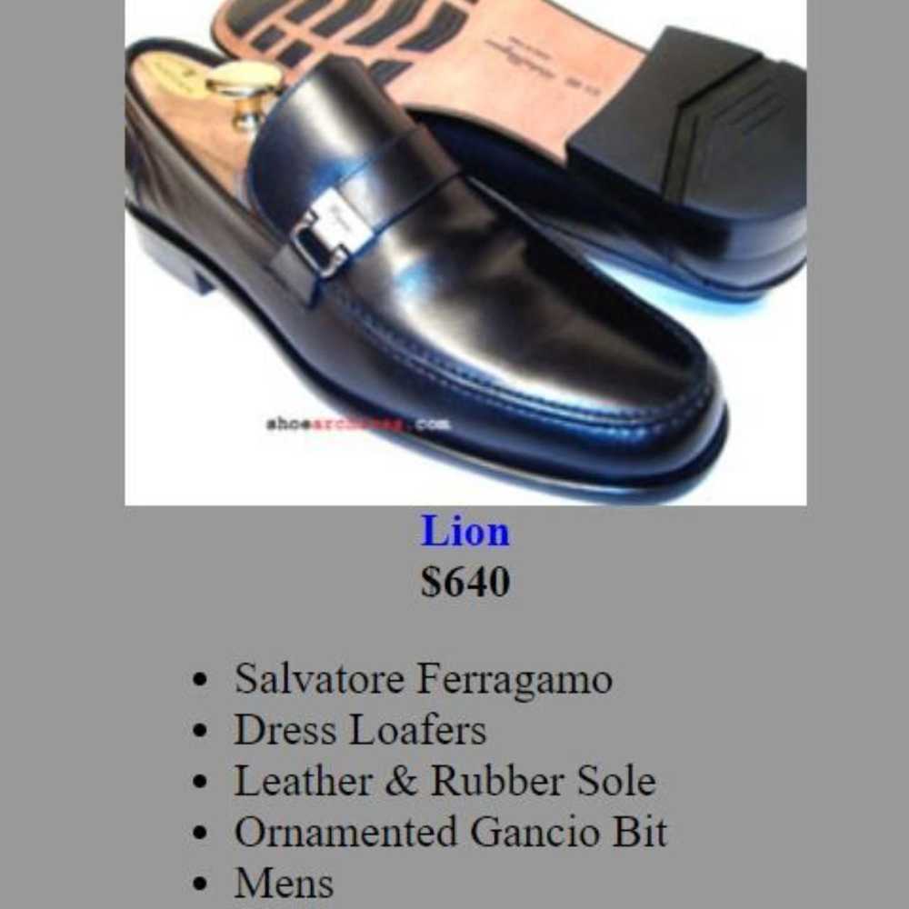 Salvatore Ferragamo Vintage Salvatore Ferragamo I… - image 5