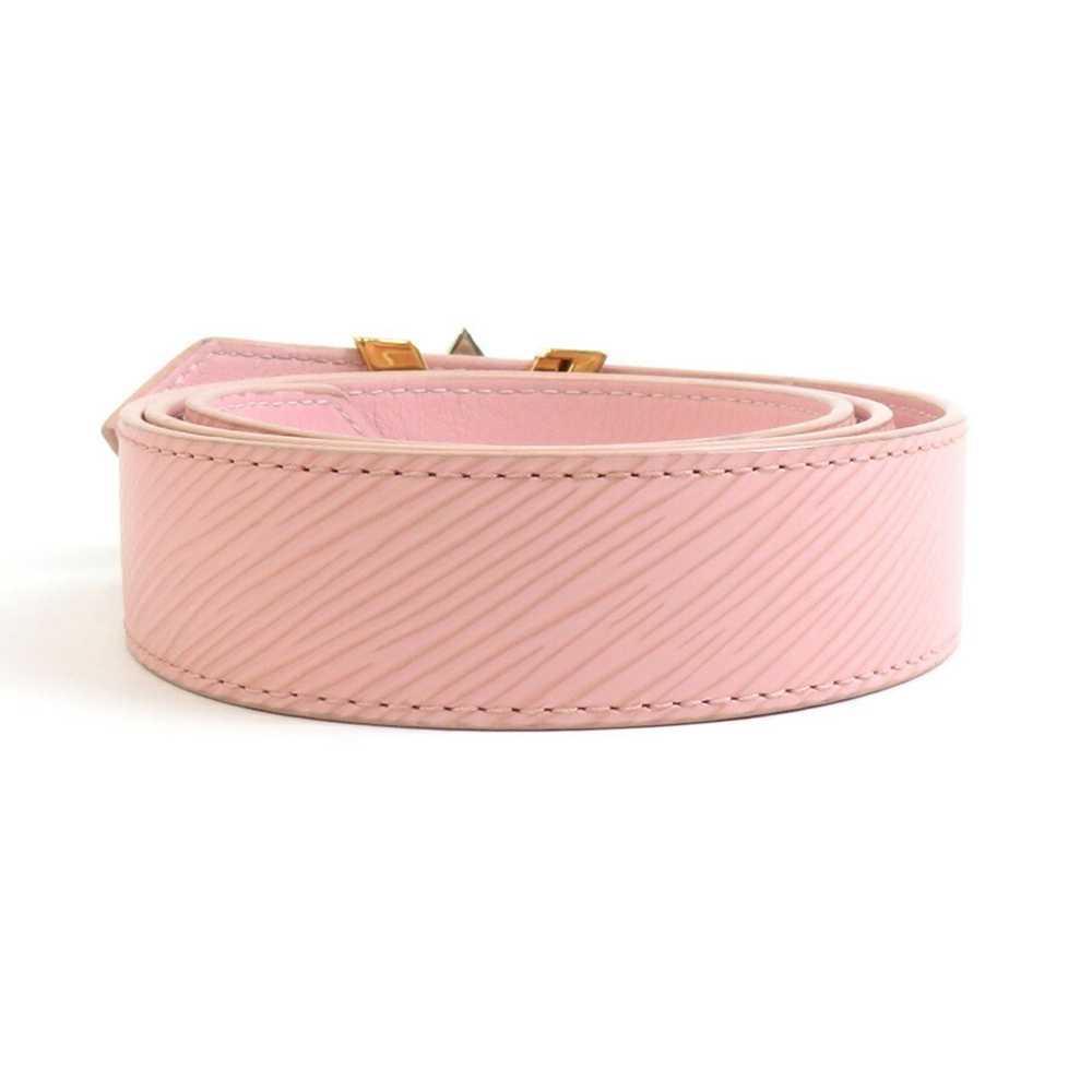 Louis Vuitton Louis Vuitton Epi Santur Belt, Leat… - image 3