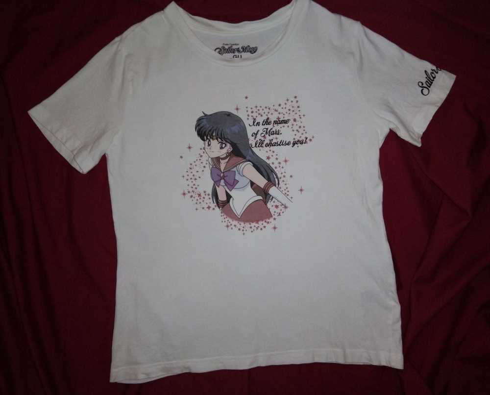 Japanese Brand Sailor Moon Mars tshirt anime - image 2