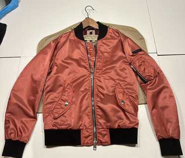 Burberry × Vintage burberry red vintage bomber ja… - image 1