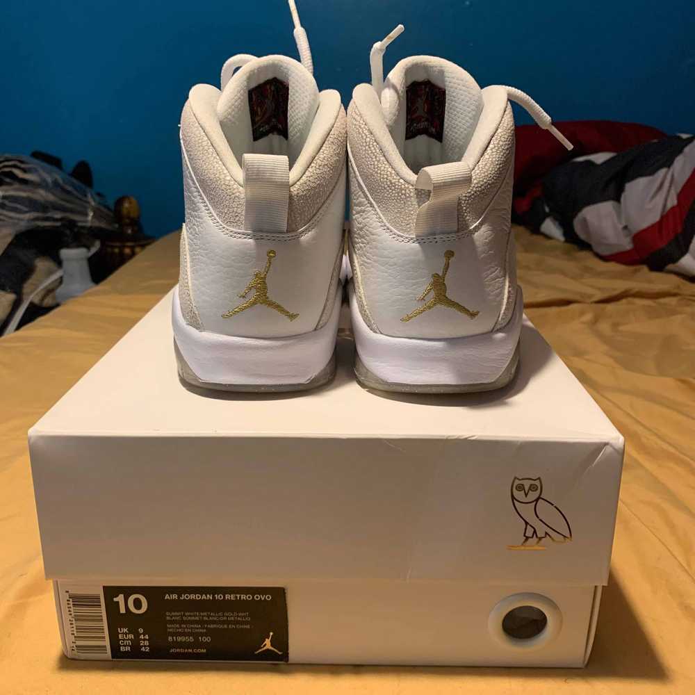 Jordan Brand OVO x Air Jordan 10 Retro White - image 4