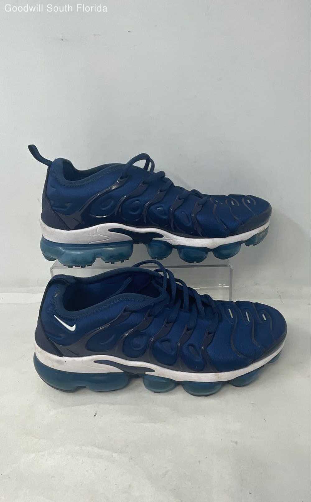 Nike Mens Air VaporMax Plus 924453-400 Blue Lace-… - image 2