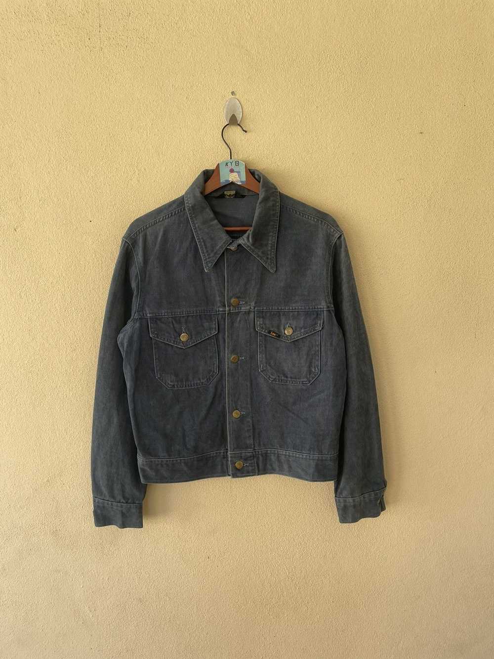 Lee × Vintage VINTAGE LEE MADE IN USA WORKER JACK… - image 3