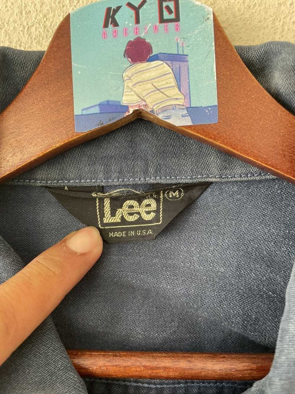 Lee × Vintage VINTAGE LEE MADE IN USA WORKER JACK… - image 8