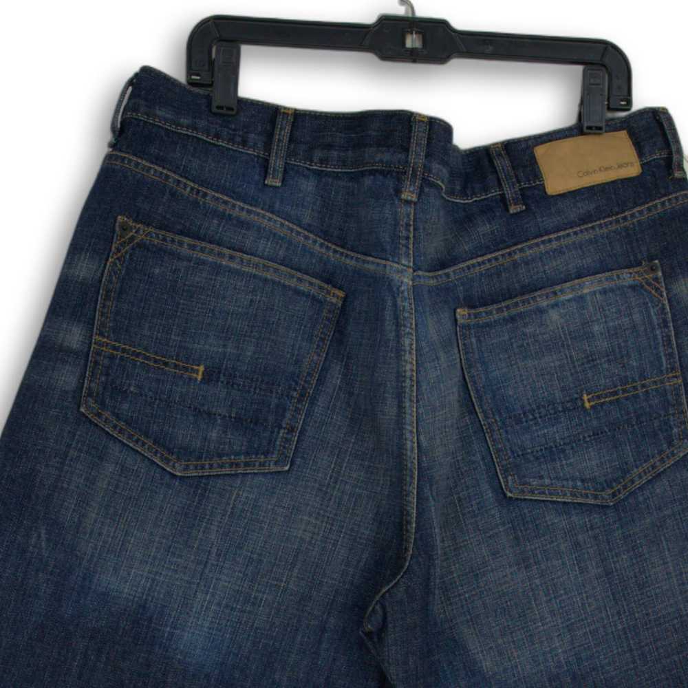 NWT Calvin Klein Jeans Mens Dark Blue Denim Strai… - image 4