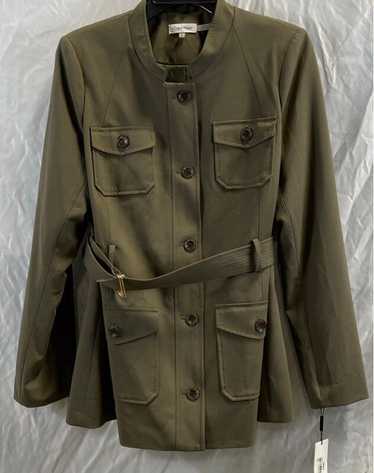 NWT Calvin Klein Womens Army Green Belted Utility… - image 1