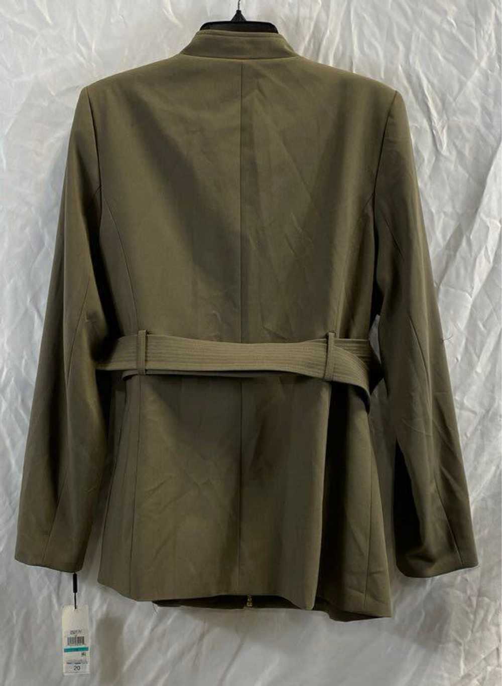 NWT Calvin Klein Womens Army Green Belted Utility… - image 2