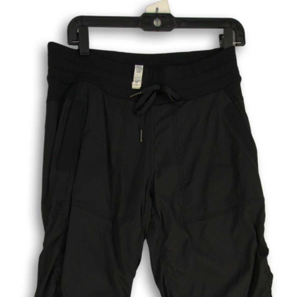 Lululemon Womens Black Pleated Elastic Drawstring… - image 3