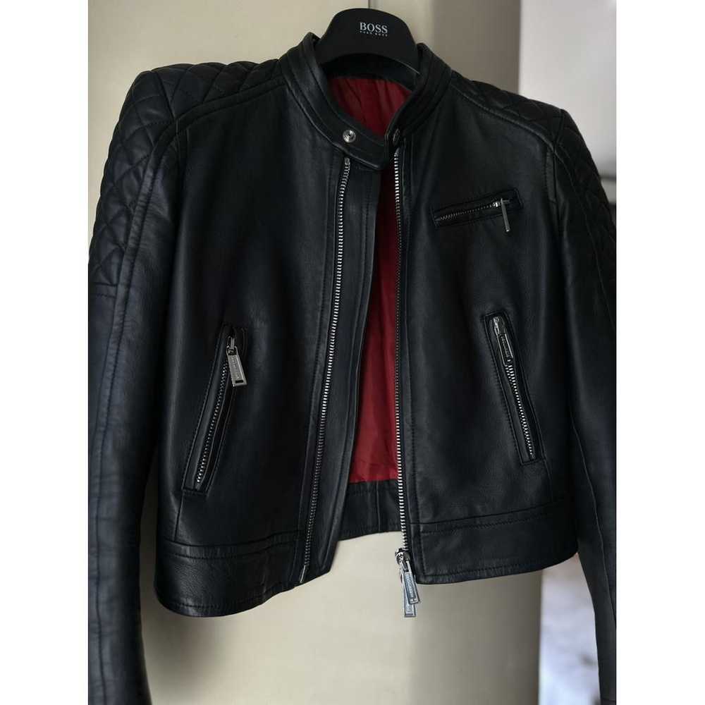 Dsquared2 Leather biker jacket - image 3