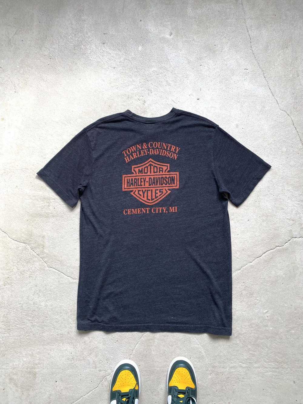 Band Tees × Harley Davidson × Vintage Vintage Har… - image 2