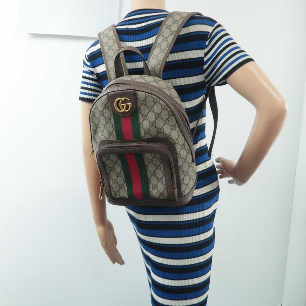 Gucci Ophidia leather backpack - image 5