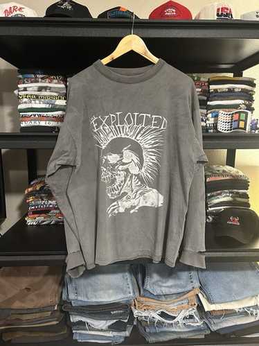 90's古着【EXPLOITED】バンドTシャツ 希少 Exploited punk is not dead バンド古着 Tシャツ - メルカリ