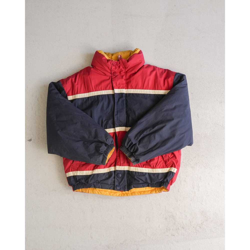 Nautica Vintage 90s Nautica Red Insulated Jacket … - image 1