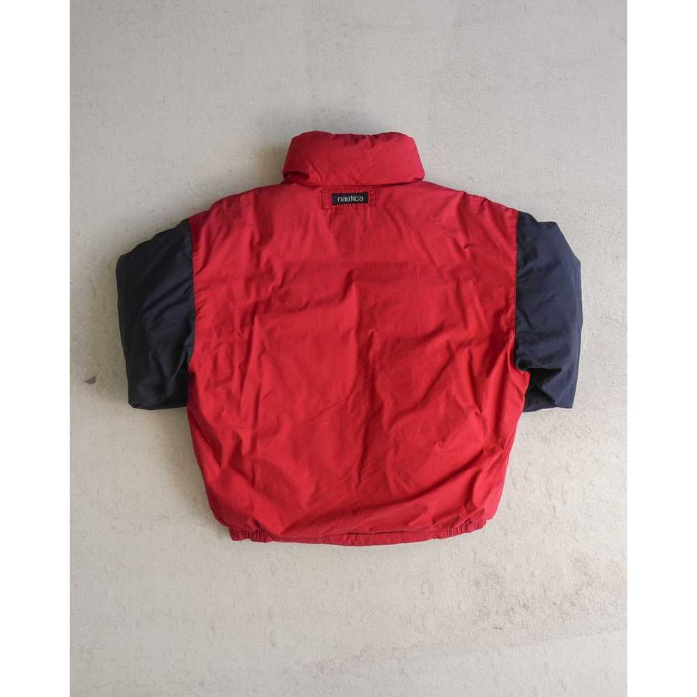 Nautica Vintage 90s Nautica Red Insulated Jacket … - image 2