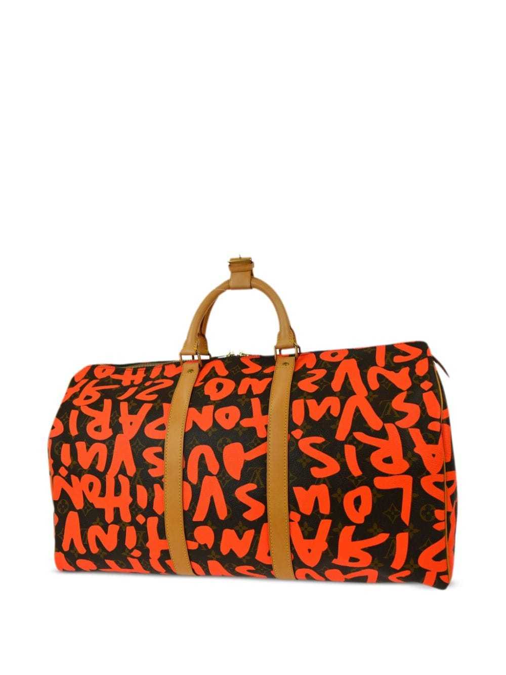 Louis Vuitton Pre-Owned 2009 Graffiti Keepall 50 … - image 2