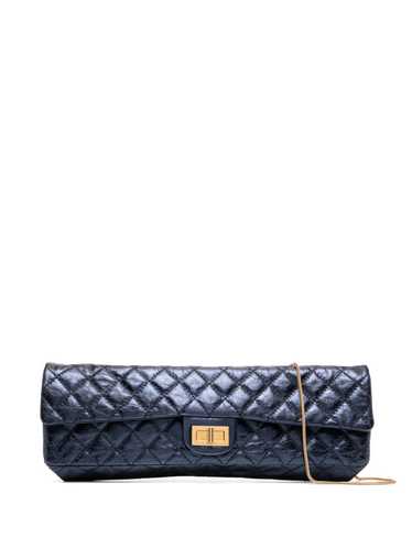 CHANEL Pre-Owned 2008 classic flap bag - Blue