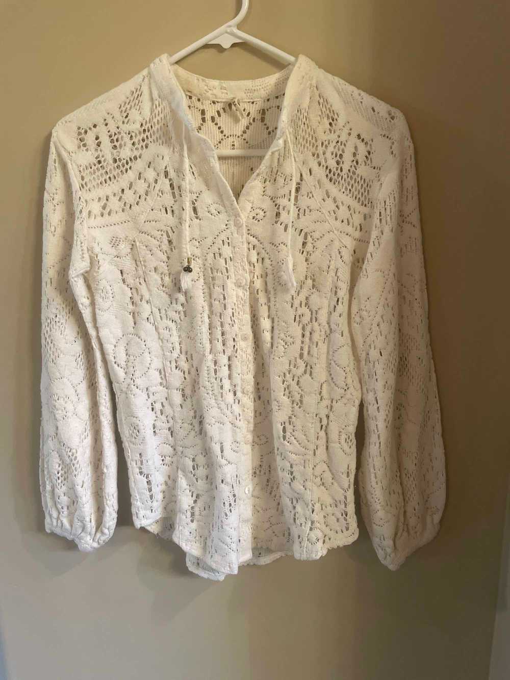 Spell USA Fleetwood Lace Blouse - Size 6 - image 1