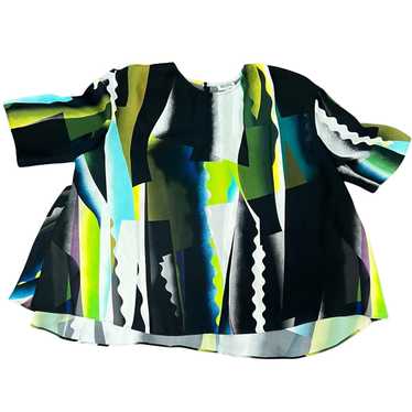 Kenzo Kenzo Paris Black Green White Short Sleeve … - image 1