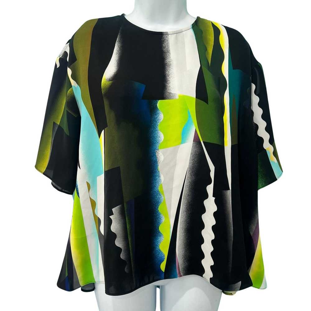 Kenzo Kenzo Paris Black Green White Short Sleeve … - image 2