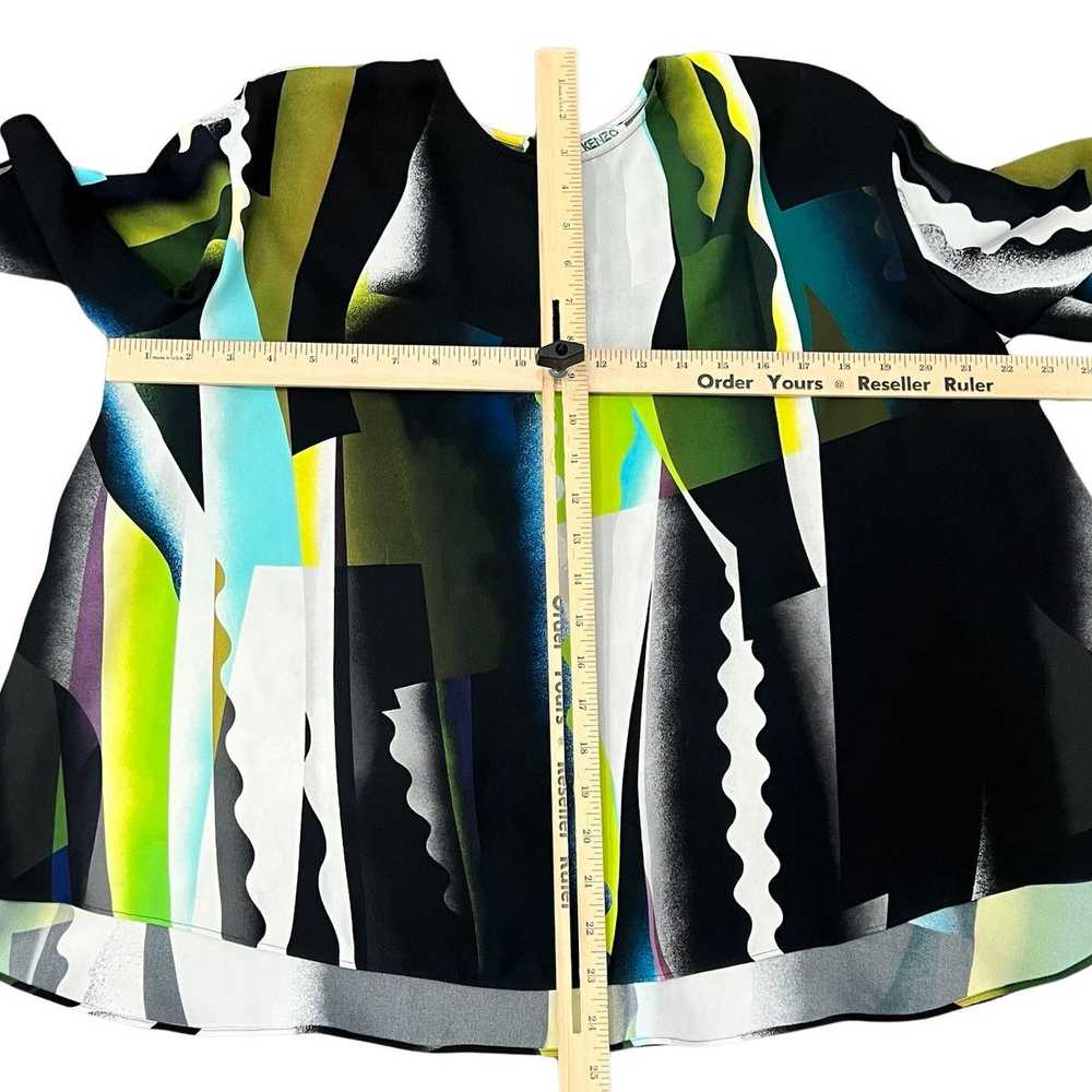 Kenzo Kenzo Paris Black Green White Short Sleeve … - image 7