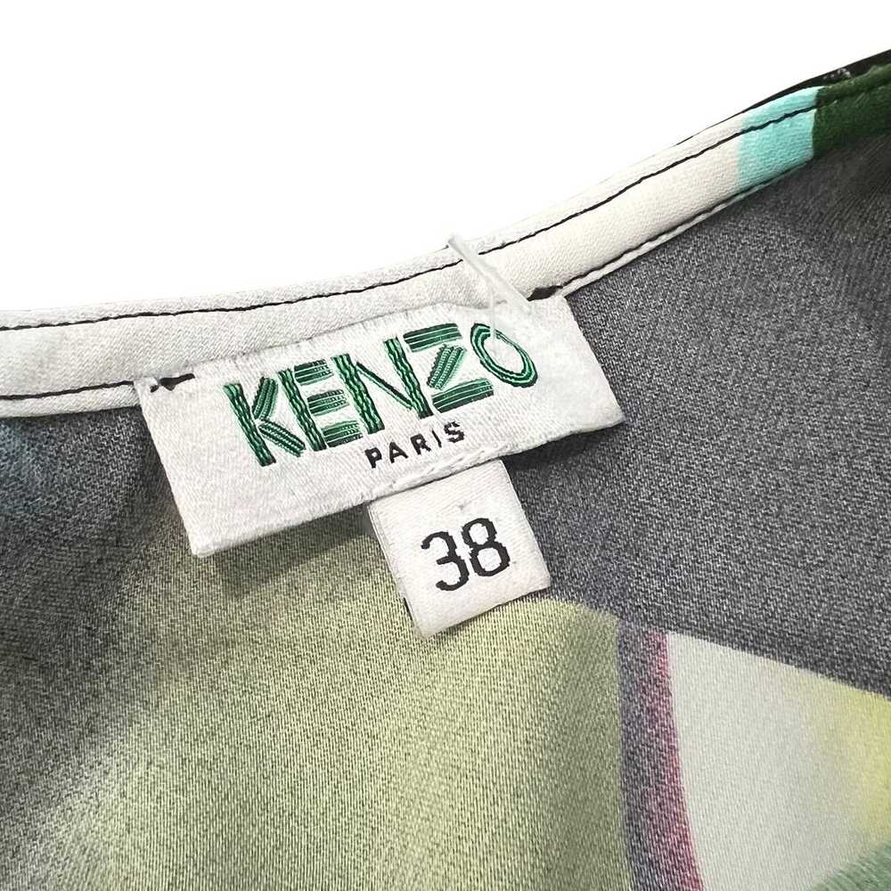 Kenzo Kenzo Paris Black Green White Short Sleeve … - image 8