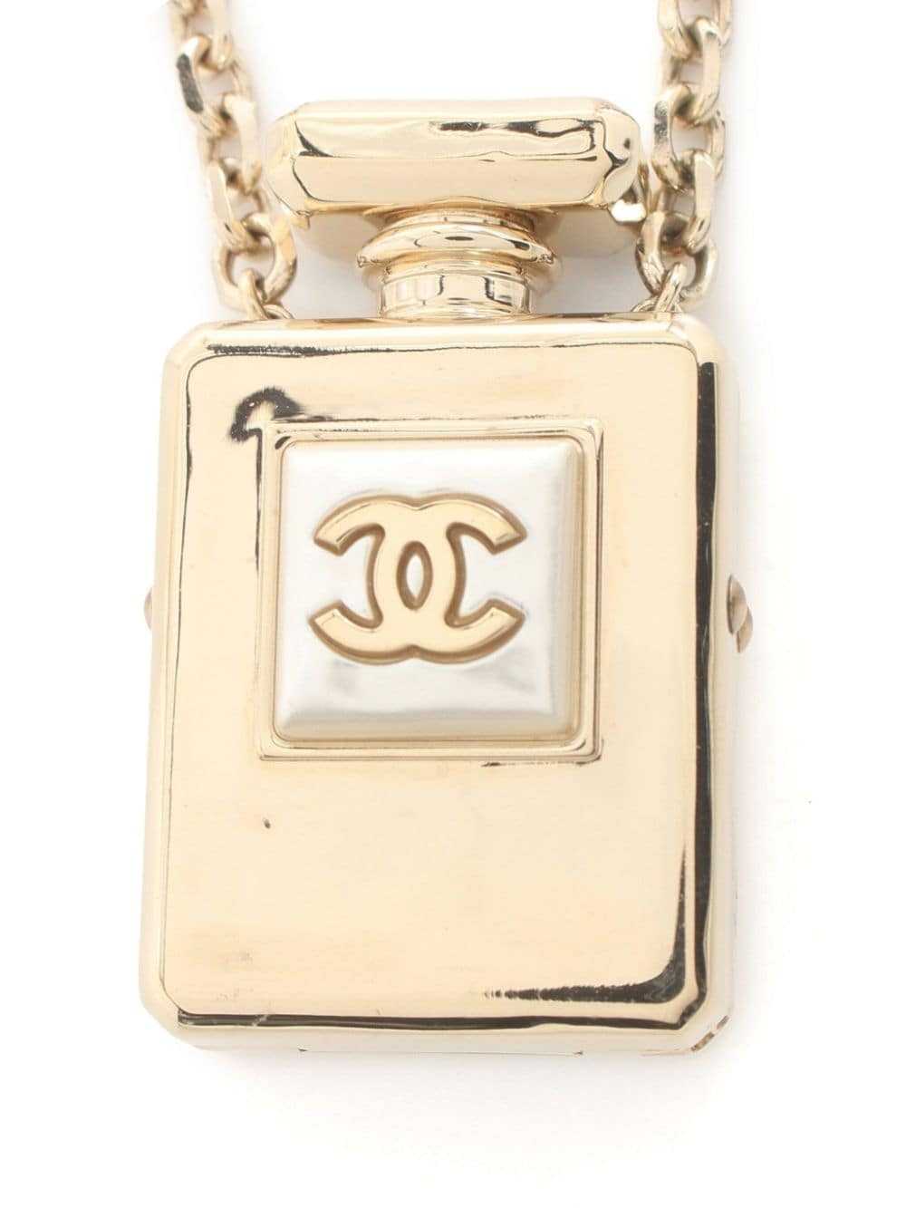 CHANEL Pre-Owned 1986-1988 No.5 necklace - Gold - image 1