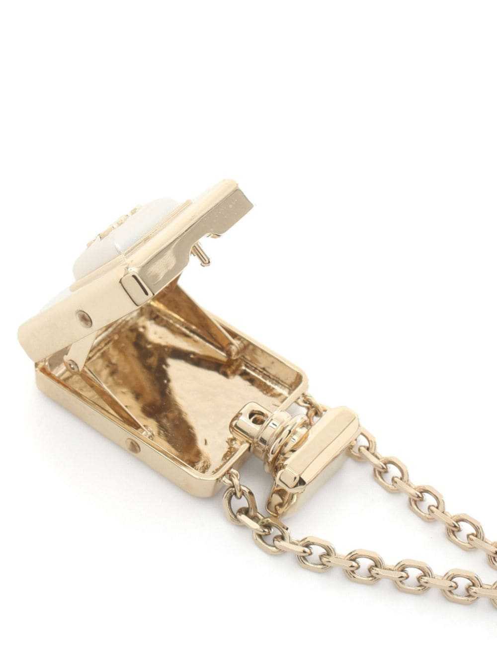 CHANEL Pre-Owned 1986-1988 No.5 necklace - Gold - image 4