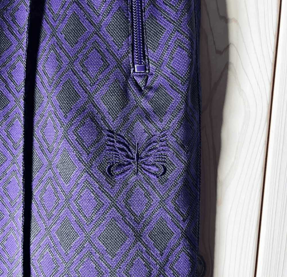 Needles Needles Embroidered Papillon All Over Diamond Track Pants