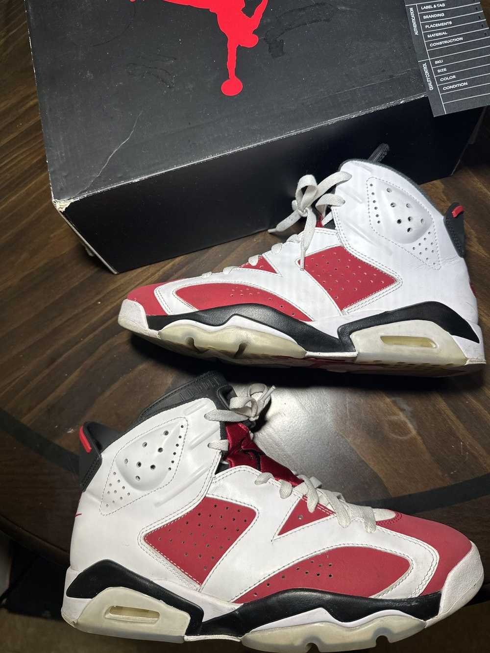 Jordan Brand × Nike AIR JORDAN 6 carmine - image 4